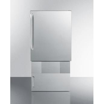 Summit BIM24OSBASE34 15 Inch Freestanding and Built-In Ice Maker — thumbnail 8